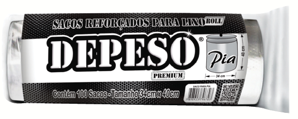 SACO P/LIXO DEPESO Roll PIA 10x1