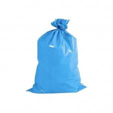 Sacos para lixo AZUL a GRANEL 100 LT  REFORÇADO 100X1 - sem solda nas laterais.